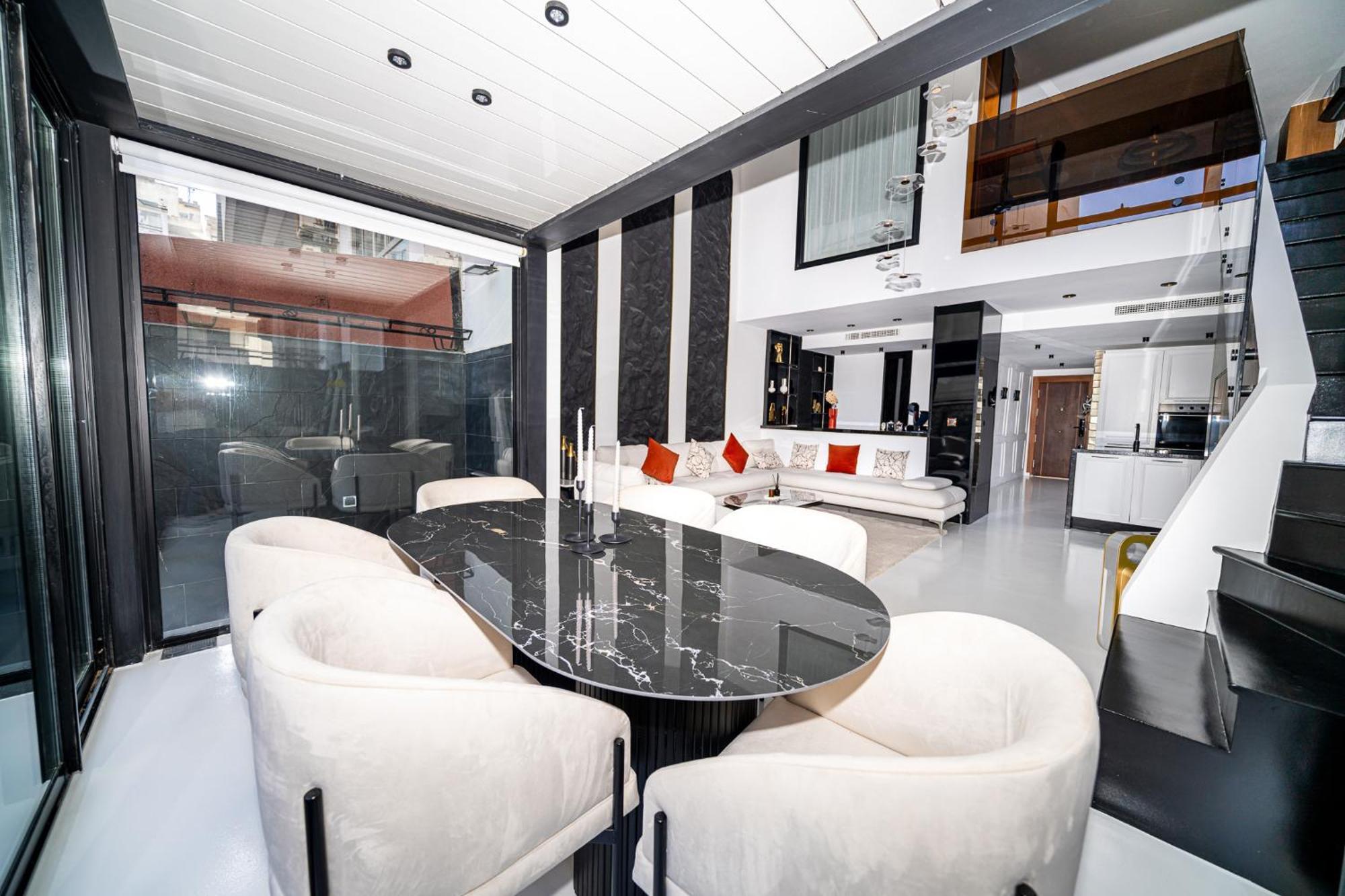 Ecrin Secret, Duplex Prestige, Proche Corniche & Medina, Piscine, Parking, Wifi, Iptv, Ac Apartment Tanger Exterior foto